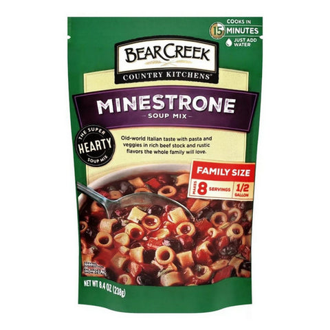 Bear Creek, Minestrone Soup Mix Pouch, 8.4 Oz (Case Of 6)