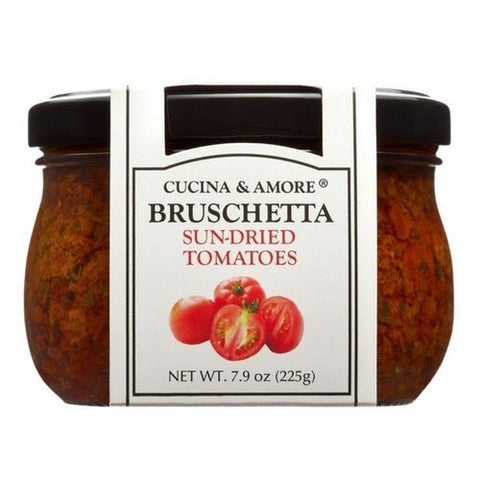 Cucina & Amore, Sun Dried Tomato Bruschetta, 7.9 Oz (Case Of 6)