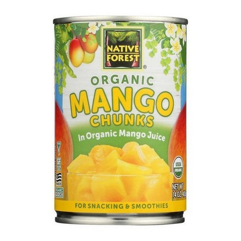 Native Forest, Organic Mango Chunks In Juice, 14 Oz (Case Of 6)
