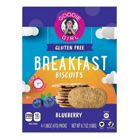 Goodie Girl, Blueberry Breakfast Biscuit, 6.7 Oz (Case Of 6)