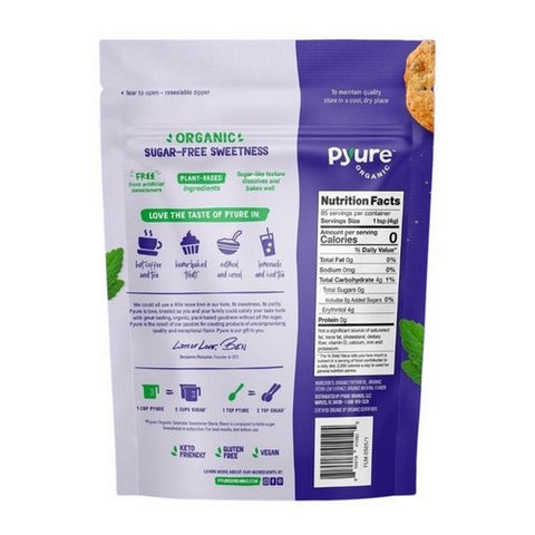 Pyure, Organic Granular Sweetener With Stevia, 12 Oz (Case Of 6)