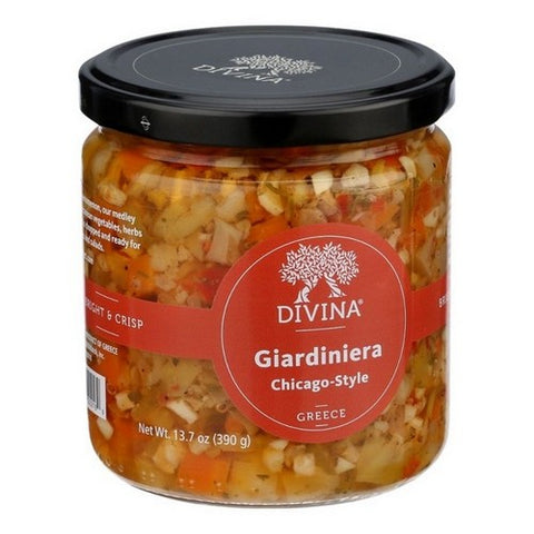 Divina, Chicago Style Giardiniera, 13.7 Oz (Case Of 6)