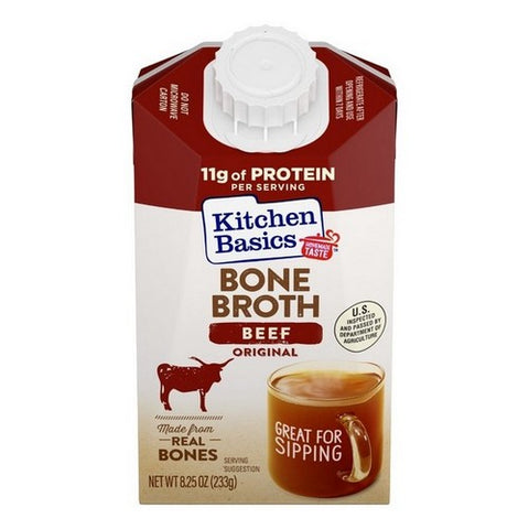 Kitchen Basics, Original Bone Broth Beef, 8.25 Oz (Case Of 12)