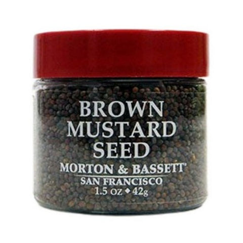 Morton & Bassett, Mustard Brown Seed Season, 1.5 Oz (Case Of 3)