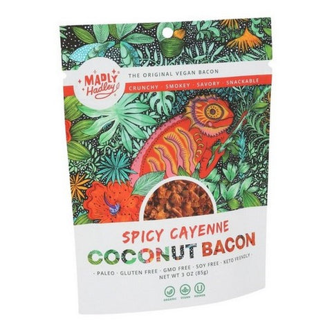 Madly Hadley, Spicy Coconut Bacon, 3 Oz (Case Of 6)