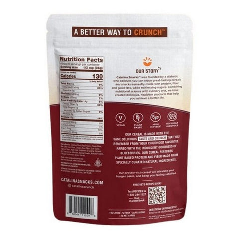 Catalina Crunch, Crunch Blueberry Muffin Cereal, 8 Oz (Case Of 6)