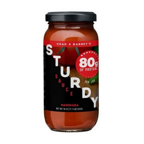 Sturdy Sauce, Protein Marinara Sauce, 16 Oz (Case Of 4)