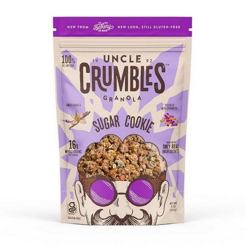 Uncle Crumbles, Sugar Cookie Granola, 11 Oz (Case Of 6)