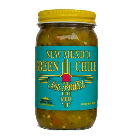 Los Roast, New Mexico Green Chiles Medium, 16 Oz (Case Of 6)