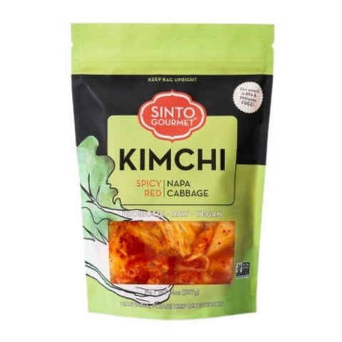 Sinto Gourmet, Kimchi Spicy Red Napa Cabbage, 14 Oz (Case Of 6)