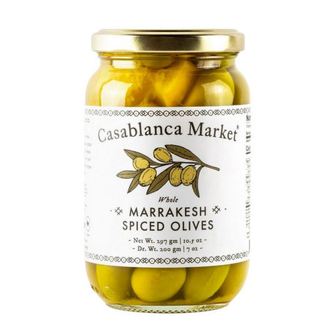 Casablanca Market, Marrakesh Spiced Olives, 10.5 Oz (Case Of 6)