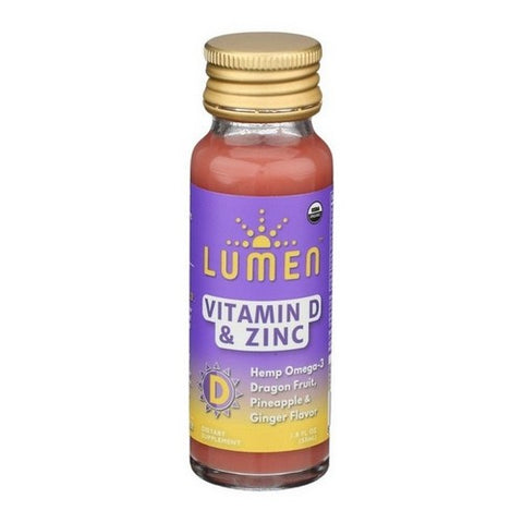 Lumen, Vitamin D And Zinc Dietary Supplement, 1.8 Oz (Case Of 6)