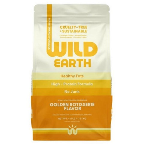 Wild Earth, Dog Food Golden Rotisserie, 4 Lbs (Case Of 4)