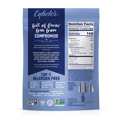 Cybeles, Salted Caramel Mini Cookies, 6 Oz (Case Of 6) Cybeles