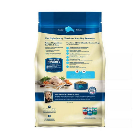 Blue Buffalo, Life Protection Formula Senior Dry Dog Food, 15 Lbs