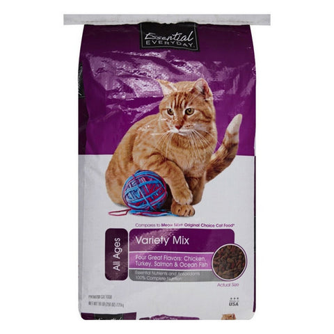 Essential Everyday, Variety Mix Dry Cat Food, 16 Lbs