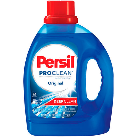 Persil, Pro Clean Original Deep Clean Power Liquid Laundry Detergent, 100 Oz (Case Of 4)