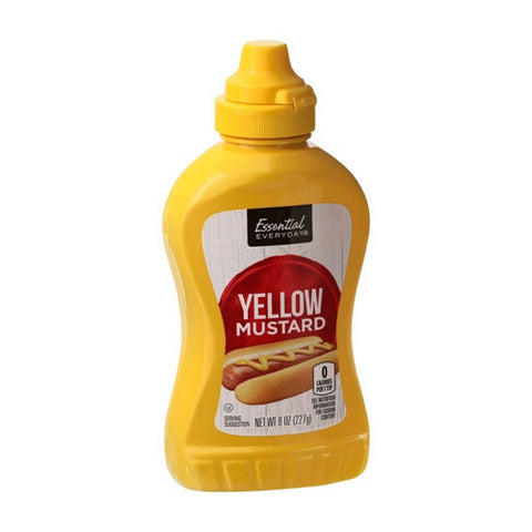 Essential Everyday, Yellow Mustard, 8 Oz (Case Of 12)