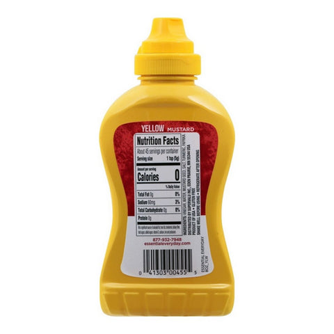 Essential Everyday, Yellow Mustard, 8 Oz (Case Of 12)