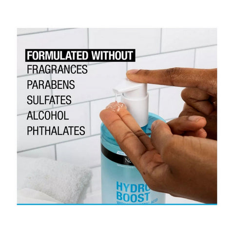 Neutrogena, Hydro Boost Hydrating Gel Cleanser, 16 Oz (Case Of 3)