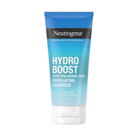 Neutrogena, Hydro Boost Gentle Exfoliating Facial Cleanser, 5 Oz (Case Of 3)