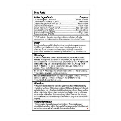 TRP Company, Aging Eye Relief Fast Dissolve Tablets, 48 Count