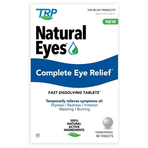 TRP Company, Complete Eye Relief Fast Dissolve Tablets, 48 Count