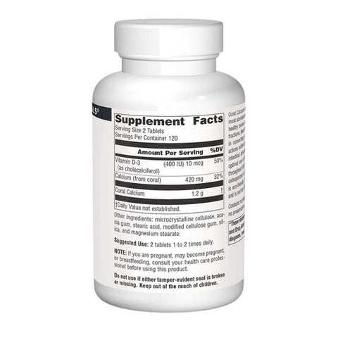 Source Naturals, Coral Calcium, 240 Tabs