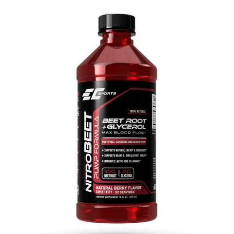 EC Sports, Nitro Beet Root Plus Glycerol, 16 Oz