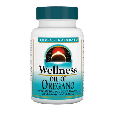 Source Naturals, Wellness Oil of Oregano, 60 Caps