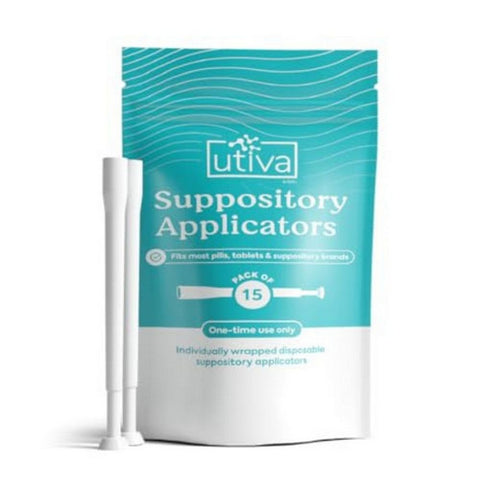Utiva, Suppository Applicators, 15 Count