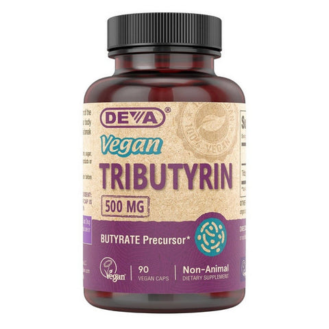 Deva Vegan Vitamins, Vegan Tributyrin, 90 Tablets