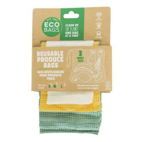 Eco Bags, EcoBags Multipurpose Cellulose Bag Set, 3 Count Eco Bags