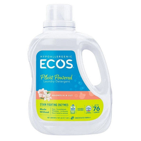 Earth Friendly Products, Magnolia & Lily with Enzymes Laundry Detergent, 70 Oz Earth Friendly Products