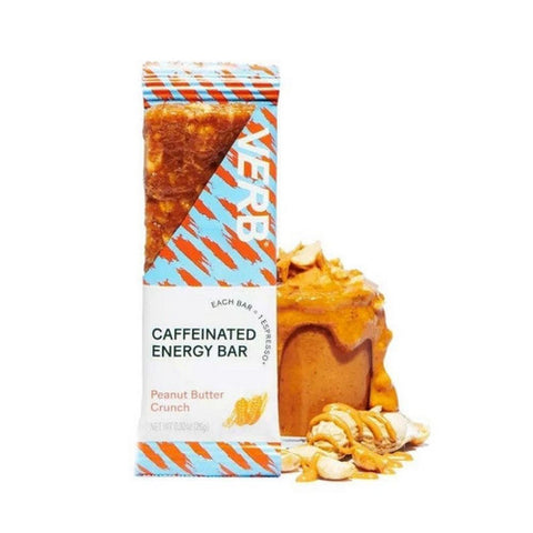 Verb Energy, Peanut Butter Crunch Caffeinated Energy Bars, 5 Count