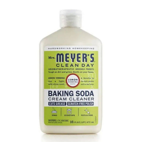 Mrs. Meyers Clean Day, Lemon Verbena Baking Soda Cream Cleaner, 16 Oz