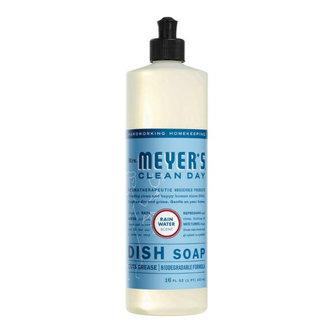 Mrs. Meyers Clean Day, Rain Water Dish Soap, 16 Oz