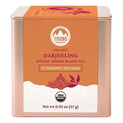 Young Mountain Tea, Organic Darjeeling Tea, 12 Bags