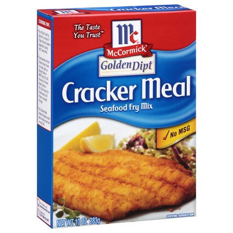 Golden Dipt, Cracker Meal Seafood Fry Mix, 10 Oz (Case Of 8)
