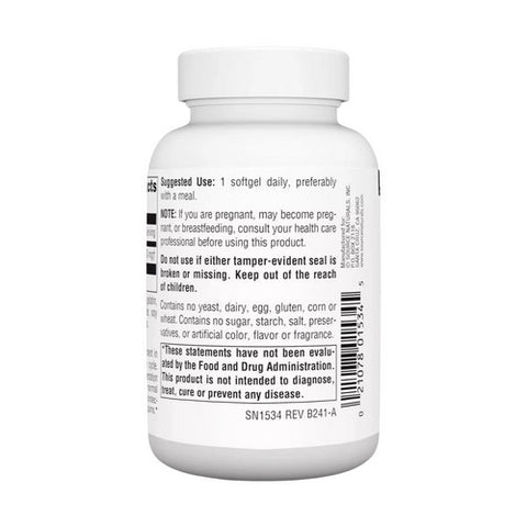 Source Naturals, Coenzyme Q10, 200 MG, 60 Softgel