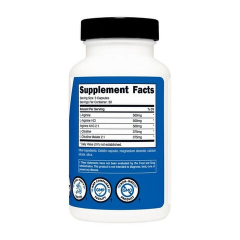 Nutricost, Nitric Oxide Booster, 2250 Mg, 90 Caps