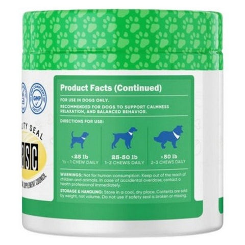 Nutricost, Nutricost Pet Calming Support Beef, 60 Chews