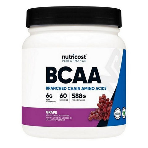 Nutricost, BCAA Powder Grape, 60 Servings
