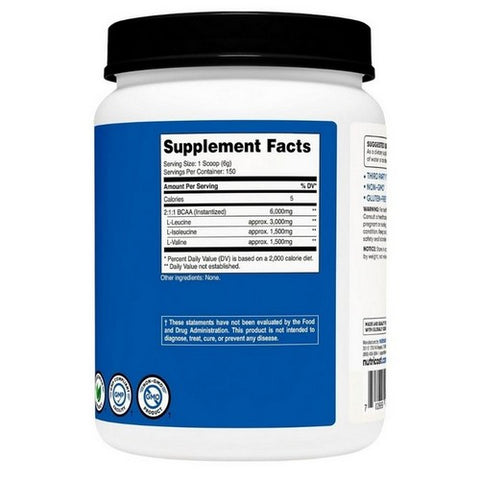 Nutricost, BCAA Powder, 150 Servings