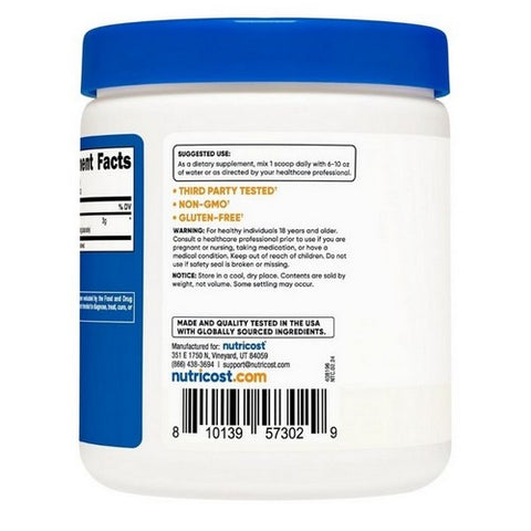 Nutricost, Arginine AKG Powder, 300 Grams