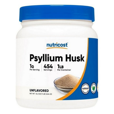 Nutricost, Psyllium Husk Ground Powder, 1 Lb