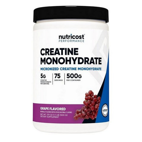 Nutricost, Creatine Monohydrate Powder Grape, 500 Grams