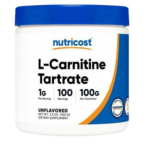 Nutricost, L-Carnitine Tartrate Unflavoured, 100 Grams