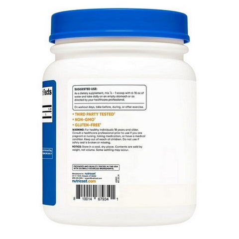 Nutricost, L-Leucine Unflavoured, 500 Grams