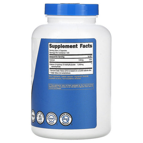 Nutricost, HMB Capsules, 500 Mg, 240 Count